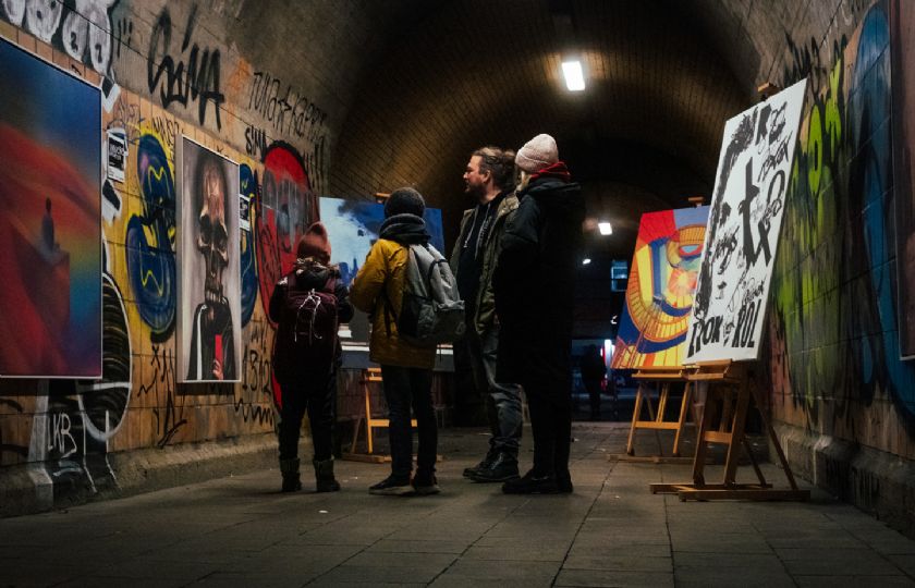 The Homeless Gallery Hamburg verkozen tot beste event ter wereld